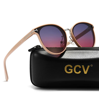 GCV Polarized Lady Sunglasses Cat Eye Fashion