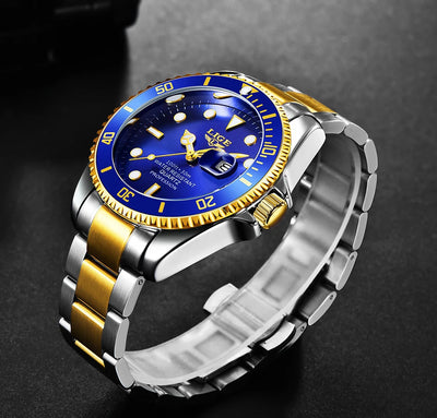 Top Brand Luxury Fashion Diver Watch Men Waterproof Date Clock Sport Watches Mens Quartz Wristwatch Relogio Masculino