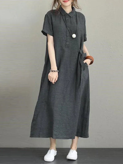 New In Mid-length Long Dress for Women