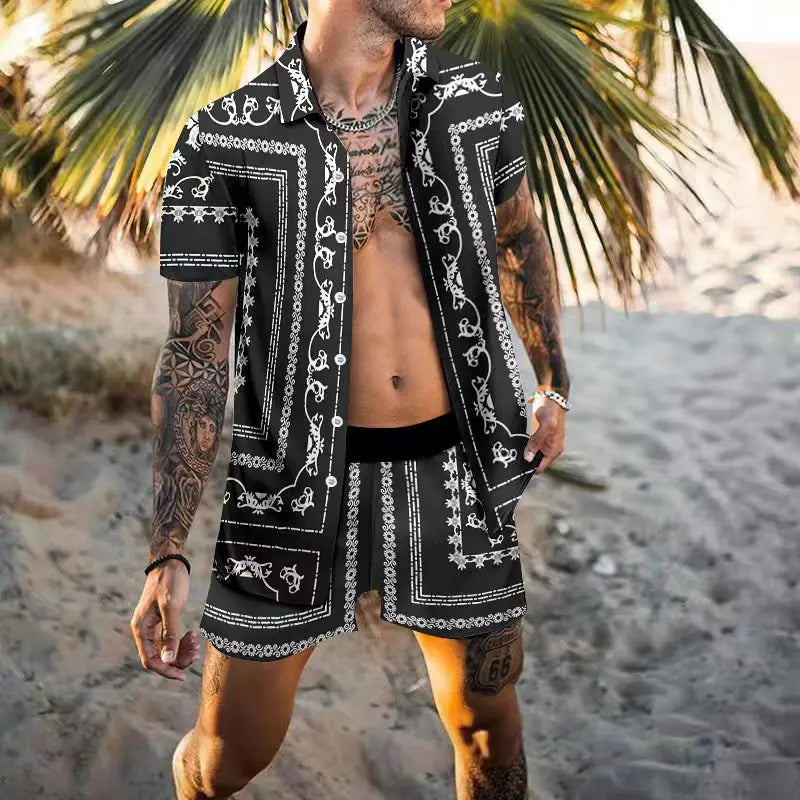 New Men Hawaiian Sets