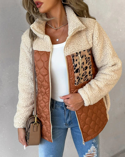 Winter Coat Long Sleeve Trend Double Plush Clothes Casual Autumn Warm Tops