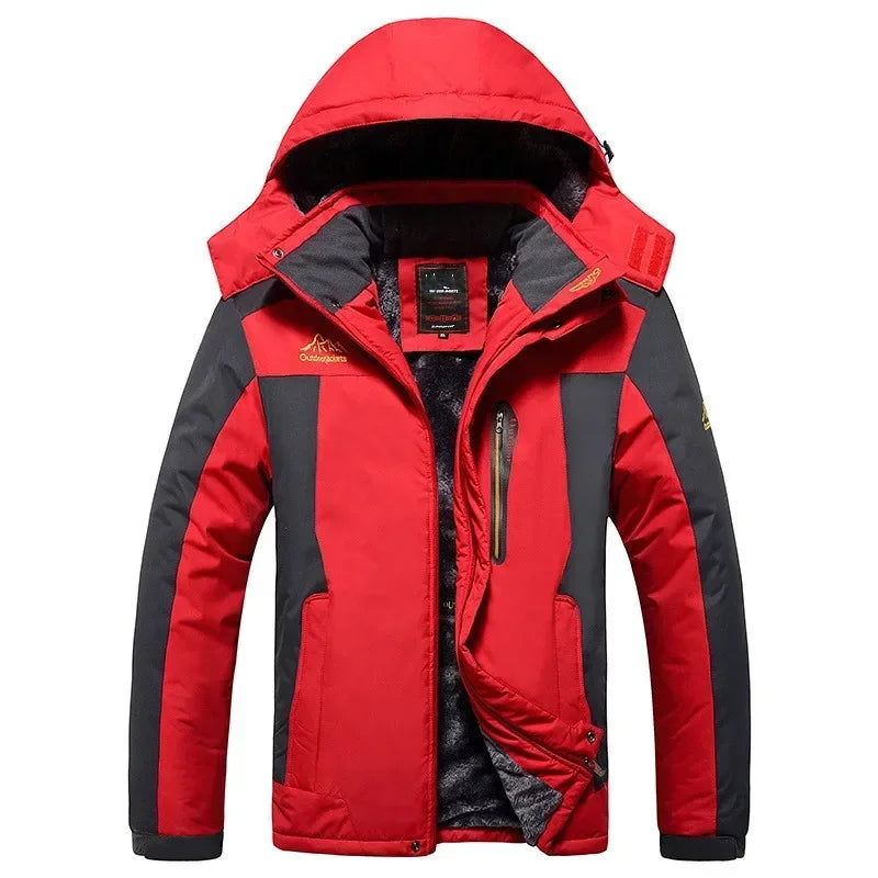 Winter Jacket Men Thick Warm Waterproof Hooded Parka Coat Windbreaker Military Fleece Jacket PlusSize 9XL Jaqueta Masculina