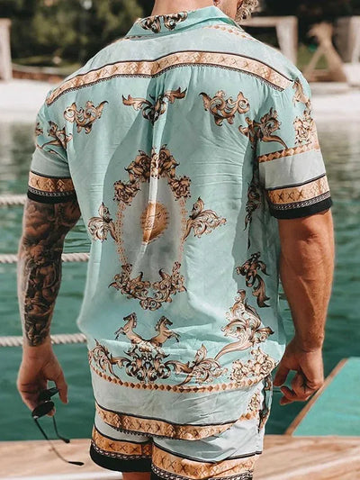 New Men Hawaiian Sets