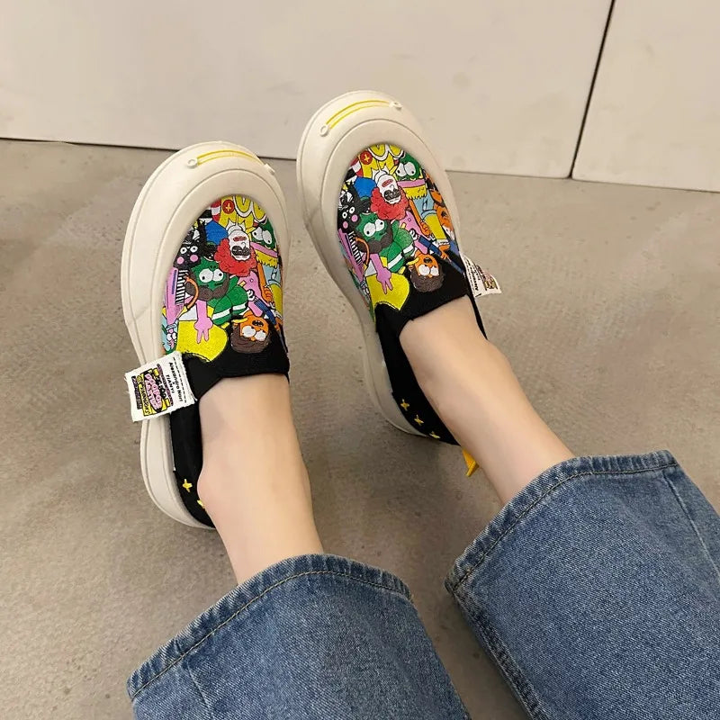 Women Platform Vulcanized Shoes