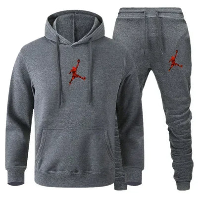 jogging pants two-piece Set hip hop sportswear suit fashion trend