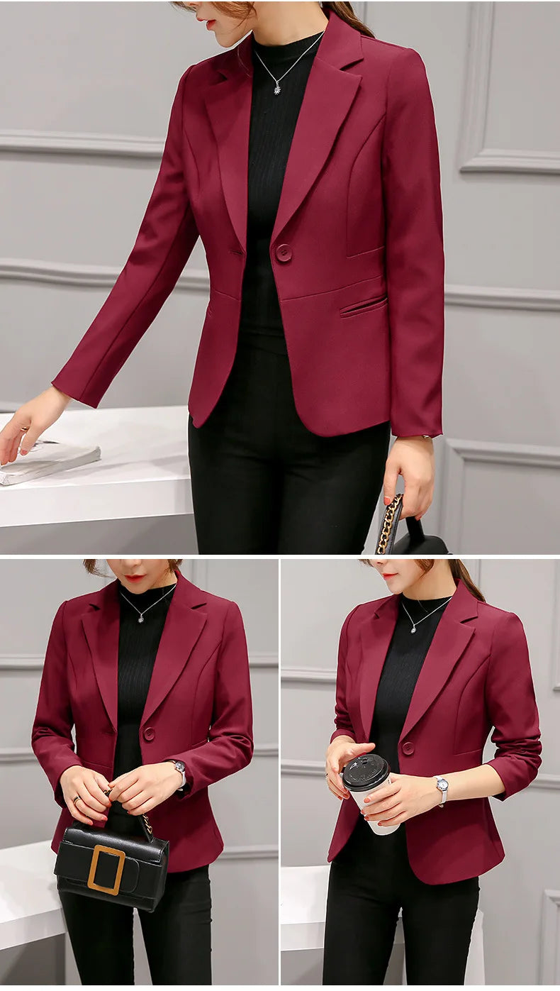 Slim Office Lady Jacket