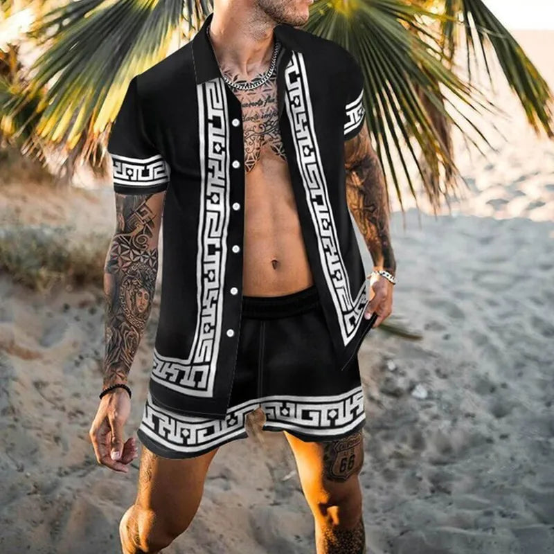 New Men Hawaiian Sets