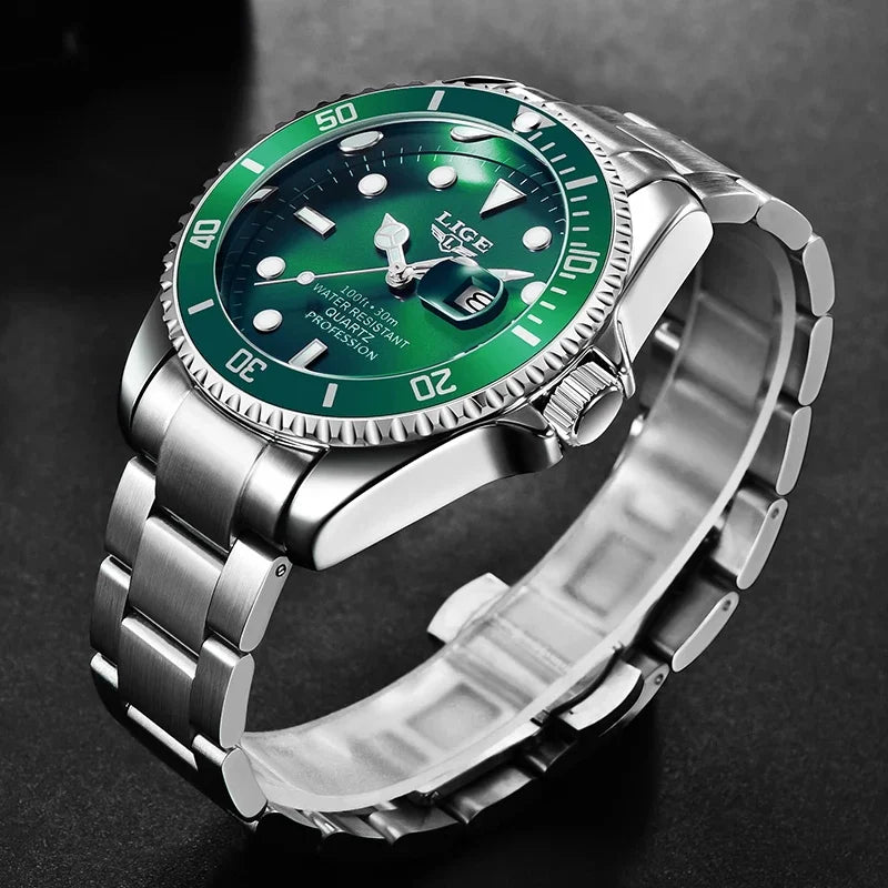 Top Brand Luxury Fashion Diver Watch Men Waterproof Date Clock Sport Watches Mens Quartz Wristwatch Relogio Masculino