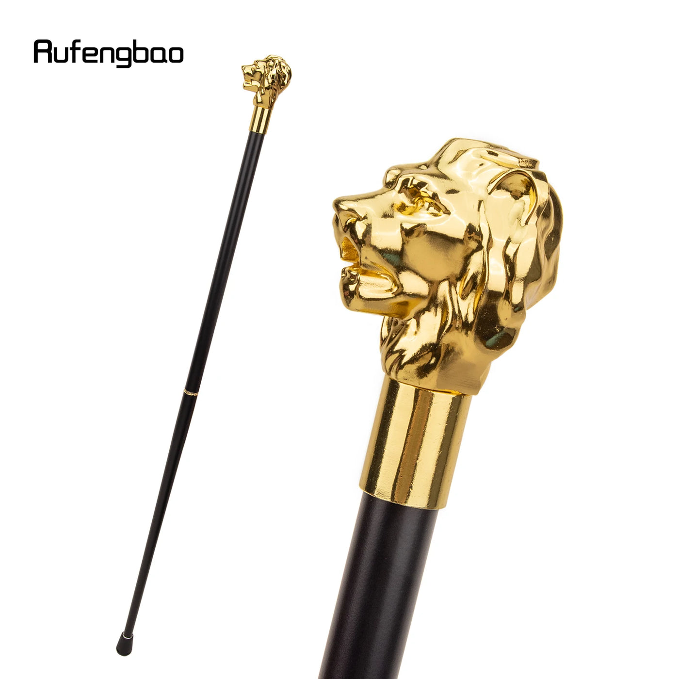 Gold Luxury Lion Head Handle Fashion