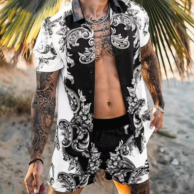 New Men Hawaiian Sets