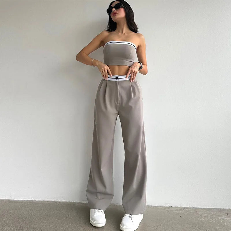 Women's Sexy And Fashionable Pants Set Spring/Summer Spicy Girls Sports