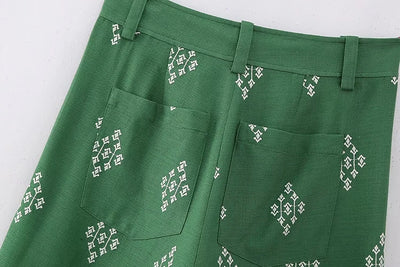 Vintage Women Loose Boho Linen Pants