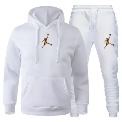 jogging pants two-piece Set hip hop sportswear suit fashion trend