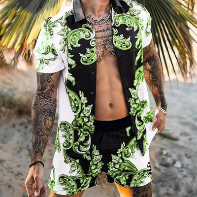 New Men Hawaiian Sets