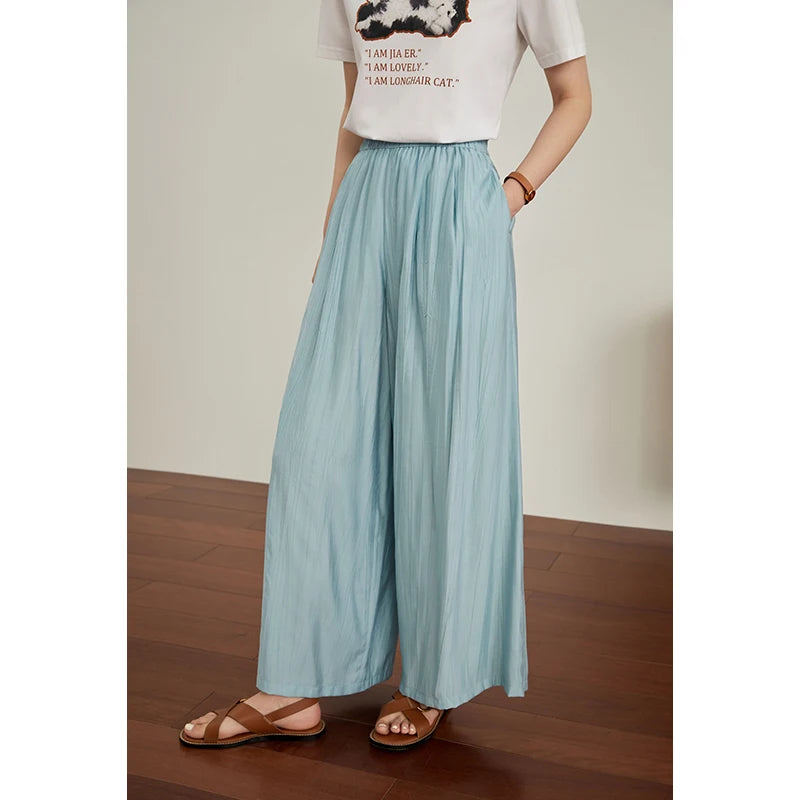 Thin Trousers Sunpant Cool draped Long Pants