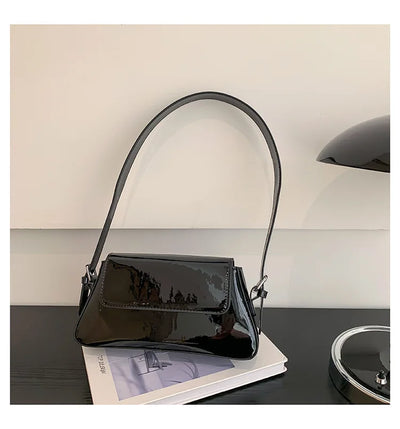 Brand Luxury Designer Laser Women Armpit Bag Silver Chic Female Shoulder Bags Party Clutches Trend Lady Purses And Handbags